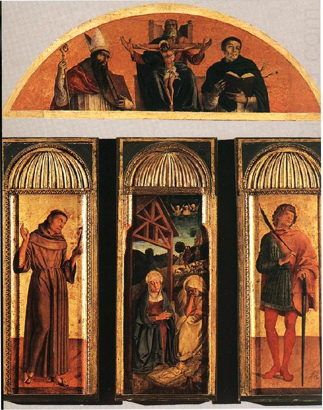 Nativity Triptych, BELLINI, Giovanni